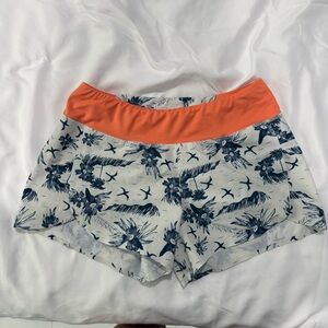 Patagonia Shorts Womens XS Hydropeak Surf Running Stretch Beach Blue Summer